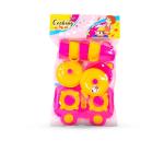 Globular Happy Cooking Masti Indian Kitchen Set Little Chef Cooking Pretend Play with Accessories(15 Piece Kitchen Masti Pink)