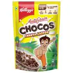 Kellogg's Chocos Chhota Laddoo, with Whole Grain | 340 gm Pack | Source of Fibre, High in Calcium & Protein, with 10 Essential Vitamins & Minerals, Breakfast Cereals