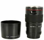 Fitaza Extremely Large 700ml Stainless Steel Black Lens Camera Stainless Steel, Plastic Coffee Mug (700 ml)