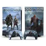 Tcos Tech God Of War Ragnarok Themed Ps5 Skin Protective Wrap Cover Vinyl Sticker Decals