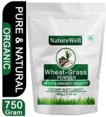Naturewell Organic Wheatgrass Powder-750g Wholefood Multivitamin, Supplement for Immunity