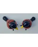 Sagun Handicrafts Andhra Etikoppaka Wooden Hand Made Home Decore Birds