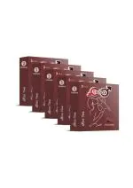 SEDUCE Chocolate Flavor Extra Time Lubricated Condoms for Men | Dotted Condoms for Enhanced Pleasure and Sensation | Delayed Ejaculation Condoms for Longer Lasting Intimacy | 3 pcs (Pack of 5 * 3 = 15 Pcs)