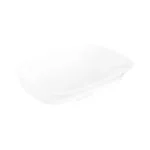 KOHLER VIVE Series Table Top WASH BASIN (White) | 545x397x173mm, Rectangle | Ceramic Basin/Sink for Bathroom, Living Room | Table / Counter Top | K-28783IN-0