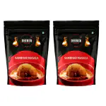 DHIREN MASALA Jain Sambhar Masala (No Onion No Garlic) - 100 Grams | Ready Masala Powder - Pack of 2