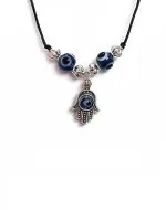 Astroghar Evil Eye Hamsa Hand God Hand Fatima Hand Metal Pendant For Men And Women