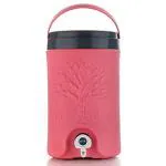UNICEPT Cool Star Plastic Insulated Water JUG 5000 ml (Pack of 1, Pink, Plastic)