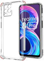 Hot Selling Back Cover for Realme 8 Pro |Transparent | Camera Bump Protector | Silicon | Pack of: 1