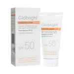 Globright Sunscreen Lotion SPF 50 50 ml|With Pomegranate, Aloe Vera, Mint, Liquorice, Orange, SPF 50|Paraben Free, Mineral Oil Free, PABA Free, UVA & UVB Protection (50 ml Pack Of 1)