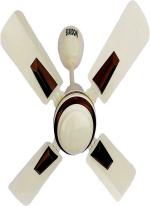 Stardom Deecee Next 65W 600MM 4 Blade Ceiling Fan, Ivory