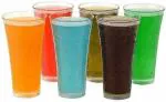 Ak Sells (Pack of 6) juice glasses Glass Water/Juice Glass (250 ml, Plastic, Clear)