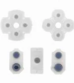 Tcos Tech Rubber Replacement Conductive Pad Button Pads For Sony Ps4 Play Station 4 Controller