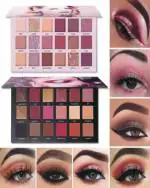 SMIETRZ Rose Gold Remastered Edition + Nude Edition Eyeshadow Makeup Kit 100g (Pack of 2)