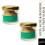 Tea Tree Face & Body Exfoliating Scrub, 30G