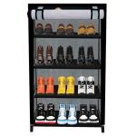 URBAN CHOICE Multifunctional 4 Tier Storage Rack for Footwear(Tom & Jerry, Grey)