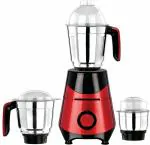 1 Mixer Grinder 550W|Superior Mixie For Kitchen|2-in-1 for Dry Grinding| Blade Function With Heavy Motor|3 Stainless Steel Mixer Jars|1 Year Product Warranty By Kimatsu