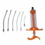 Pets Wizard - Hand Feeding Syringe with Stainless Steel Needle for Birds (20ml) (20 ML Syringe with 6 Types of Needle)