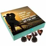 Chocholik I Swear I Have Billion Kisses Saved Up for You Chocolate Box, 9 Piece, 108 G