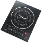 Prestige PIC 2.0 V2, 2000W, Induction Cooktop with Touch Panel, Black