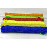 LJL Traders Nylon Rope/Multicolor Cloth Hanging Thin Rope for Indoor and Outdoor Purpose - Set of 6