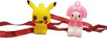 Kavim Kids RA 2255 Plastic (PVC) Rakhi Set (Pikachu Doll Eraser Rakhi)