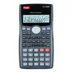 Flair FC-100MS Desktop Series Scientific Calculator | 300 Functions with 40 Scientific Calculations | Two Line Display | 10 + 2 Digits Calculator | for Student & Financial Work | Black, Pack of 1