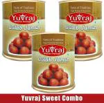 Yuvraj Bikaneri sweets Gulab Jamun Family Gift Pack 3 (1 kg x 3)