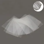 Aumni Crafts PP Packing Pouches 6x7 Inch (100 Pieces) Heat Sealable Multipurpose Packaging Storage Bags