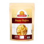 Ghotaram Farali Special Namkeen | Salted Potato Chips | Aloo Simple Chips | Salted Potato Wafers Aloo ki Wafers Deeply Fried in Healthy Groundnut Oil With Goodness Of Pink Salt-250*1Pack