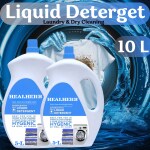 HealHerb Detergent Liquid 10 Liter Blue Surf Excel Matic Top Load Liquid Detergent Refill, Specially designed to remove Tough Dried Stains
