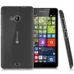 Defender Transparent Polycarbonate Back Case Cover For Nokia Microsoft Lumia 535