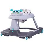Baybee Grey Quack 3 in 1 Musical Baby Walker cum Ride on with Adjustable Height (6-24 M)