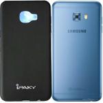 Imbi Black Silicone Back Cover For Samsung Galaxy C5 Sm-C5000, Samsung Galaxy C5 Pro