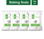 Trinetra Baking Soda 4 kg (1Kg X 4 Pack)