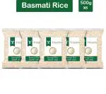 Trinetra Basmati Rice 2500 g (500g X 5 Pack)