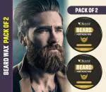 KURAIY 100 % Pure Beard Mooch Wax Hair Wax (100 g)