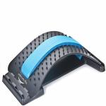 Shopeleven Magic Lumber Back Support | Back Stretcher For Spinal Pain Relief | 3 Level Resistance (Black)
