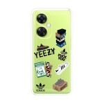 Emble Label Adidas Soft Silicone Case For OnePlus Nord CE3 Lite 5G ( TPU | Soft , OnePlus Nord CE3 Lite 5G | Multicolor )