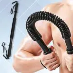 PROUT 30 kg Spring Rod Upper Body Exercise Power Twister Spring Forearm Blaster Multi-training Bar