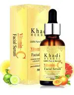 Khadi Herbal Vitamin C Serum For Natural Glowing Beauty (30 ml)