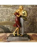 Beckon Venture - Multicolor Valentine Romentic Love Couple Statue For Home Decor Showpieces