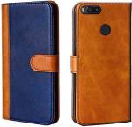 Bluetronic Mi A1 Multicolor Leather Dual Protection Flip Cover l Mobile Cover l Mobile Accessories l Case