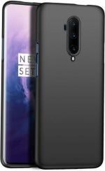 XOVO Back Cover for Oneplus 7 T Pro (Black, Silicon, Pack of 1)