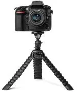 Eyuvaa Black Metal, Rubber Spider Disc Legs Camera Tripod For Dslr, 12 Inch