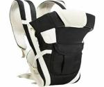 Ineffable Black Baby Carrier Cum Kangaroo Bag Baby Carrier