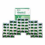 GLIMLACH Vitamin E 400IU Capsule for Glowing Face, Skin and Hair Nutrition (Pack of 5, 75 Capsules)