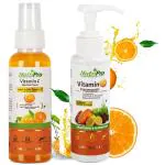 NutriPro Vitamin-C Face Wash With Vitamin-C Toner 240ML| Enriched With Vitamin C Fruits & Natural Actives| Brightening & Glowing Skin
