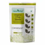 Neuherbs Organic Raw Unroasted Chia Seeds For Weight Loss | Rich In Fibre - 250 gm