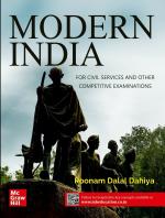 Modern India ( English ) | UPSC | Civil Services Exam | State Administrative Exams