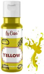 La Casa Liquid Food Color - Yellow 40 Ml